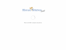 Tablet Screenshot of havasusprings.com